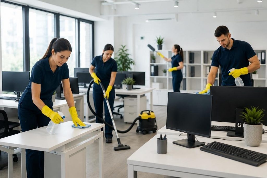 limpieza de oficinas por profesionales